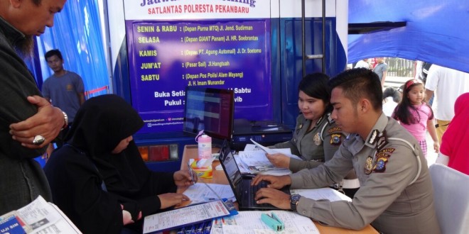 SIM keliling pekanbaru