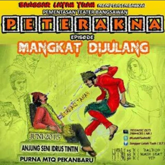 Sanggar Latah Tuah Pentaskan Teater Mangkat Dijulang