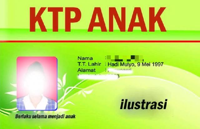 KTP Anak Belum Berlaku di Pekanbaru