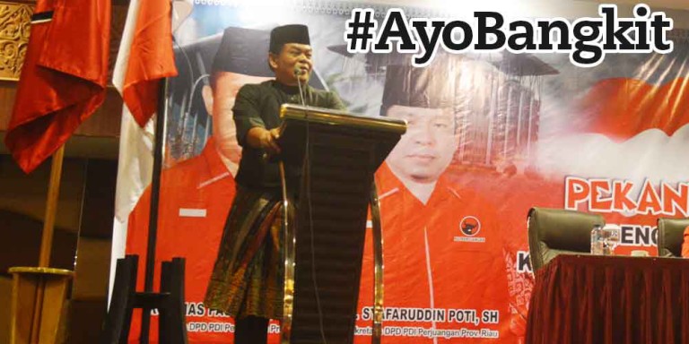 Bang Yusfar Ikuti Uji Kemampuan dan Kepatutan PDIP di Jakarta