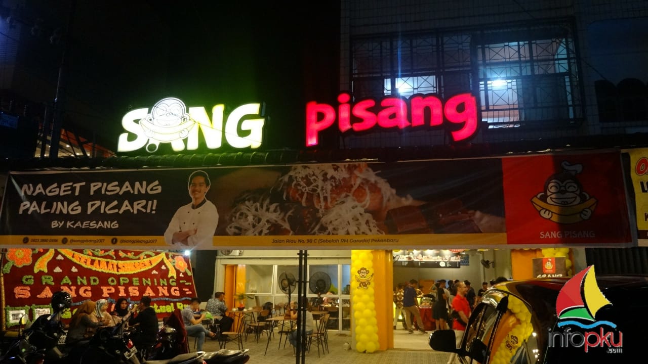 Sang Pisang Buka Gerai di Pekanbaru