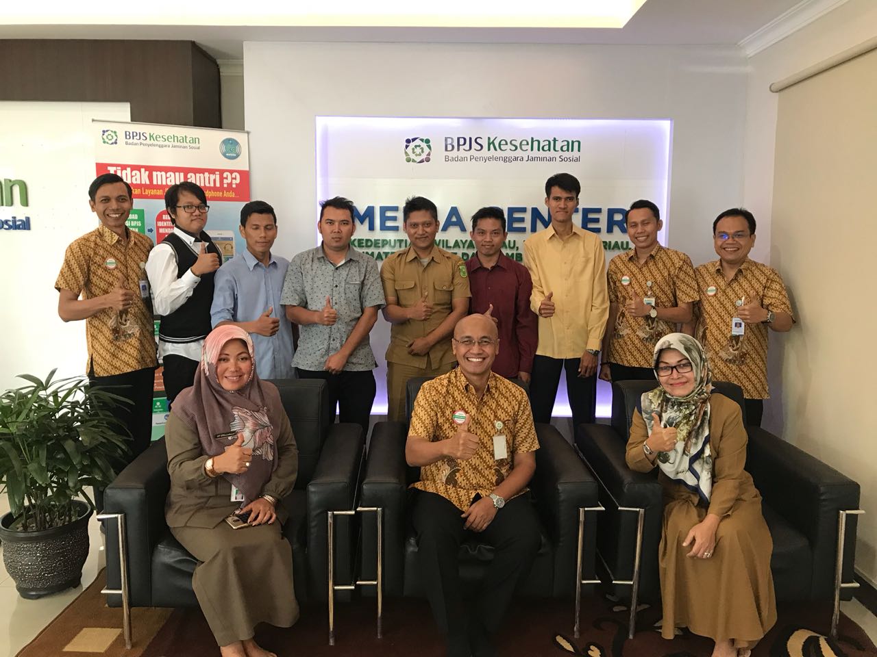 Forum Media Sosial Riau & Diskominfo Riau Taja Dialog Interaktif bersama BPJS