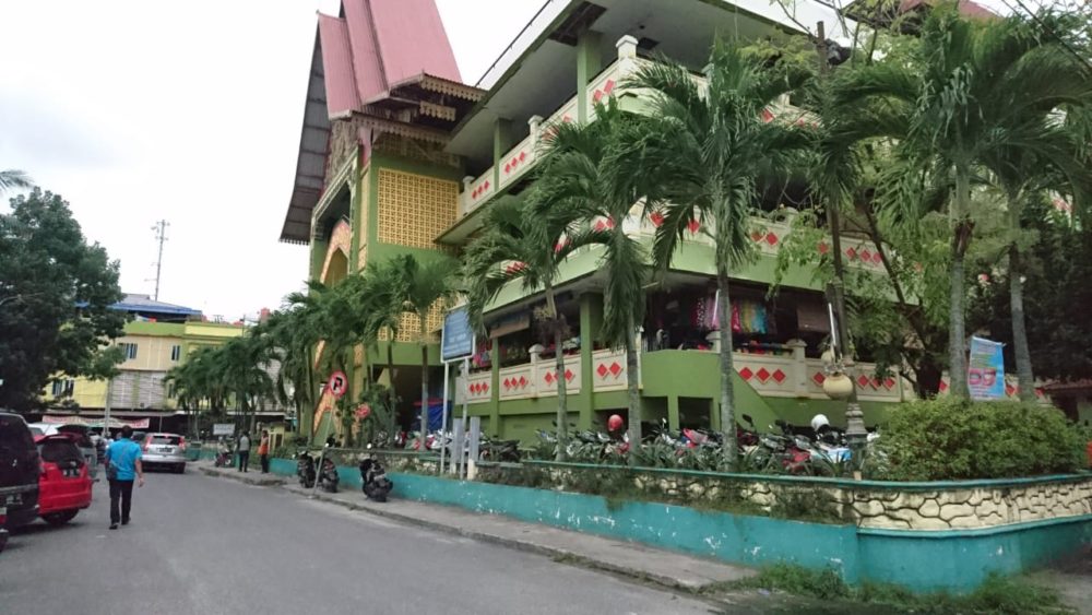 Gedung Pasar Bawah Pekanbaru Gedung Pasar Wisata Bawah Pekanbaru
