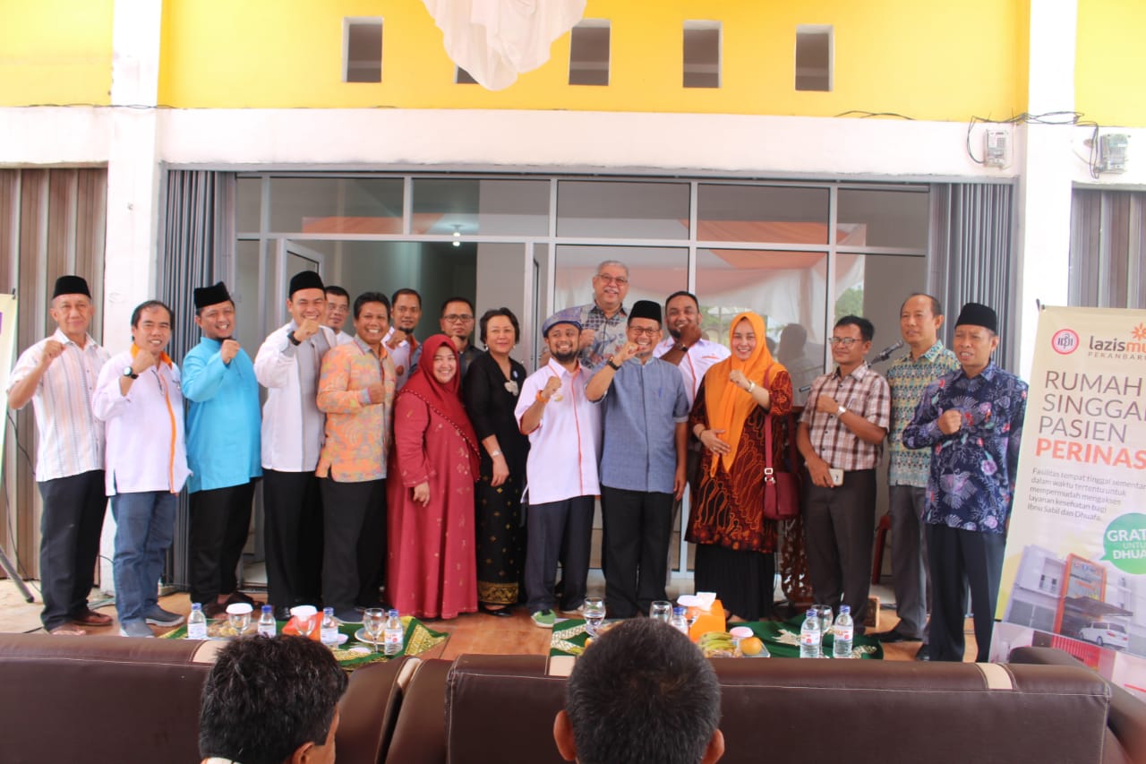 LAZISMU Pekanbaru Resmikan Rumah Singgah Pasien Perinasia