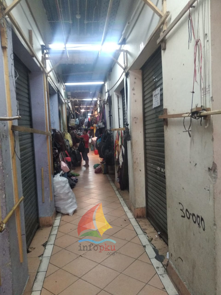 PJ Pasar Kodim Pekanbaru Sepi