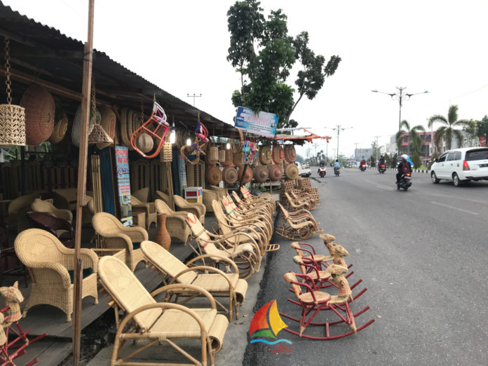 Sentra Pengrajin Rotan di Pekanbaru