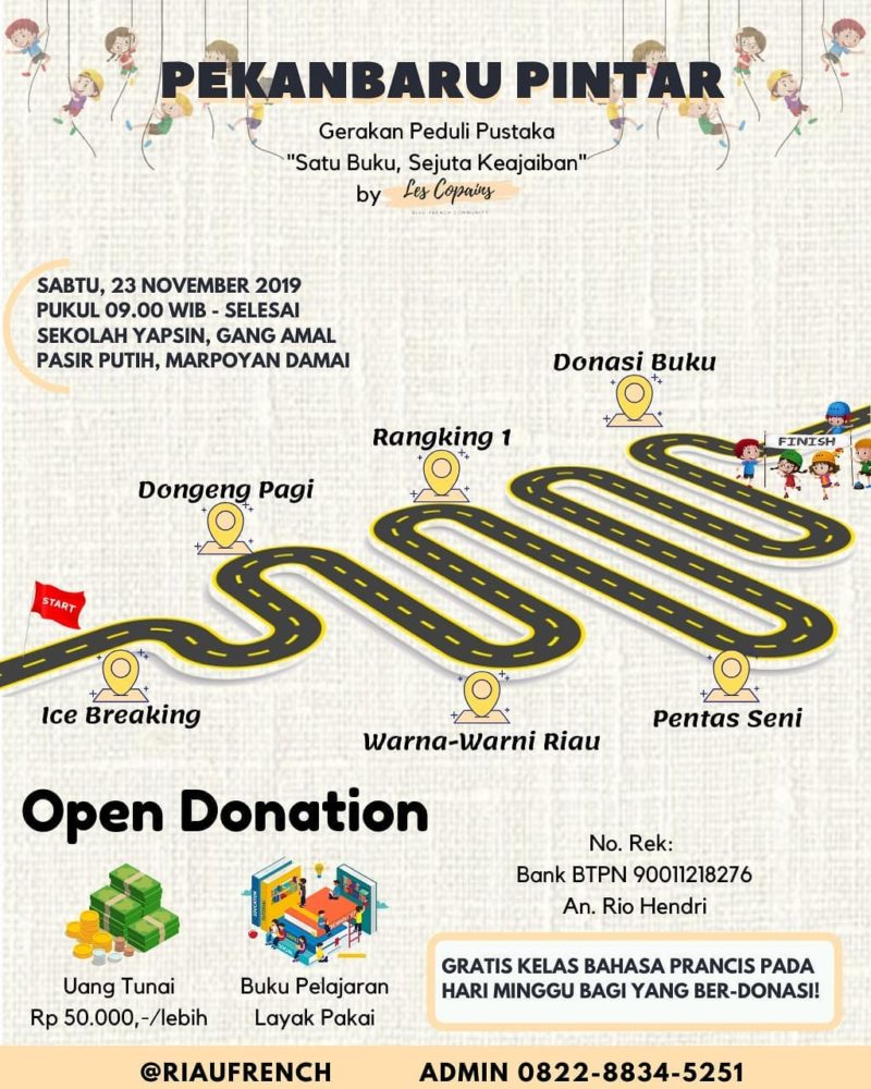 Rangkaian Acara Pekanbaru Pintar 1.0