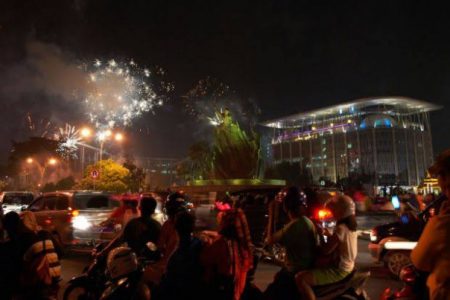 Malam Tahun Baru di Pekanbaru