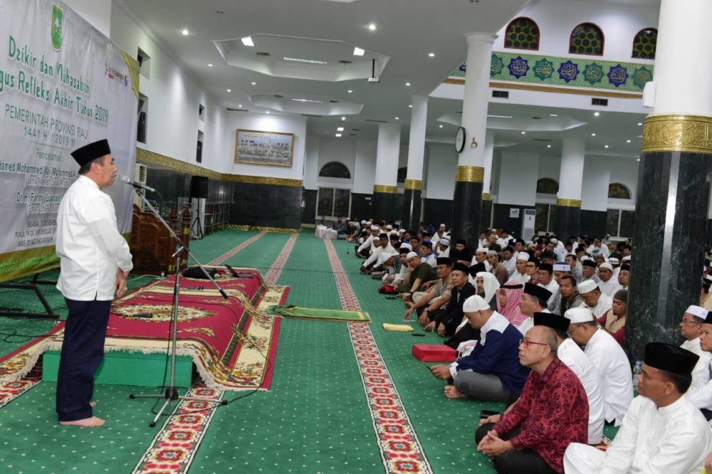 Pemprov Isi Malam Tahun Baru Dengan Zikir dan Muhasabah