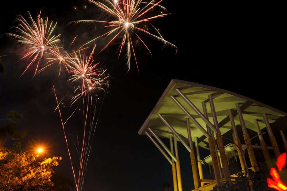 Malam Pergantian Tahun 2020 di Pekanbaru