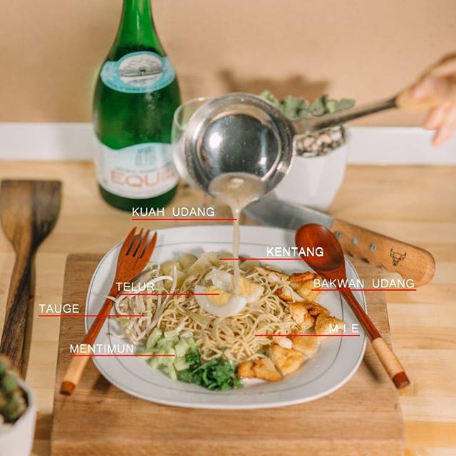Mie Kuah Udang Selatpanjang
