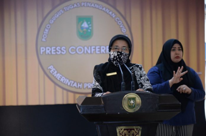 Update Covid-19 di Riau