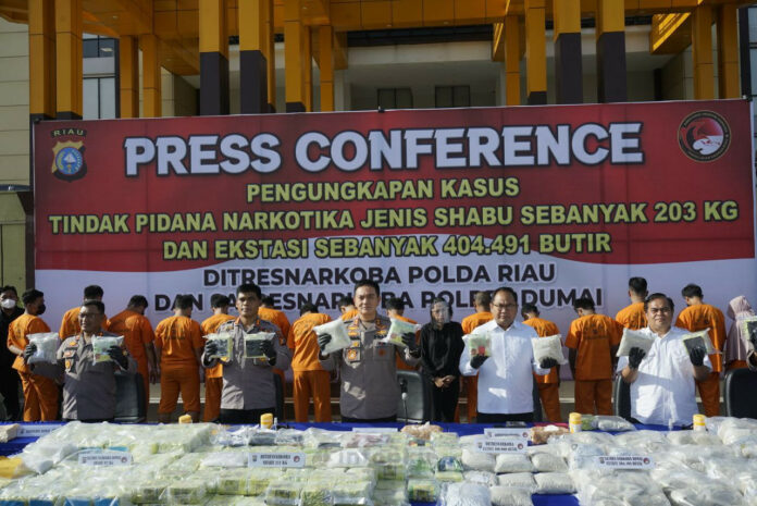 Polda Riau Amankan