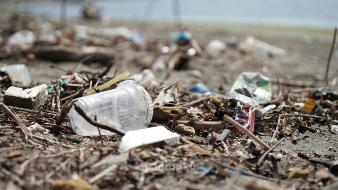 Buang sampah sembarangan