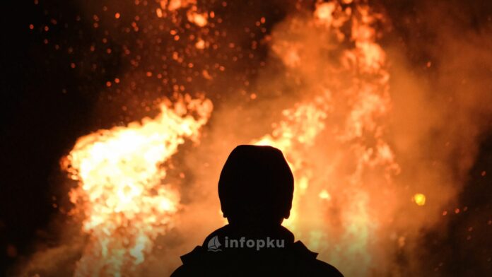 Kebakaran di Kota Pekanbaru Kebakaran di Kota Pekanbaru