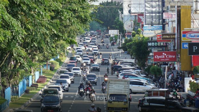 Lokasi Kemacetan di Pekanbaru