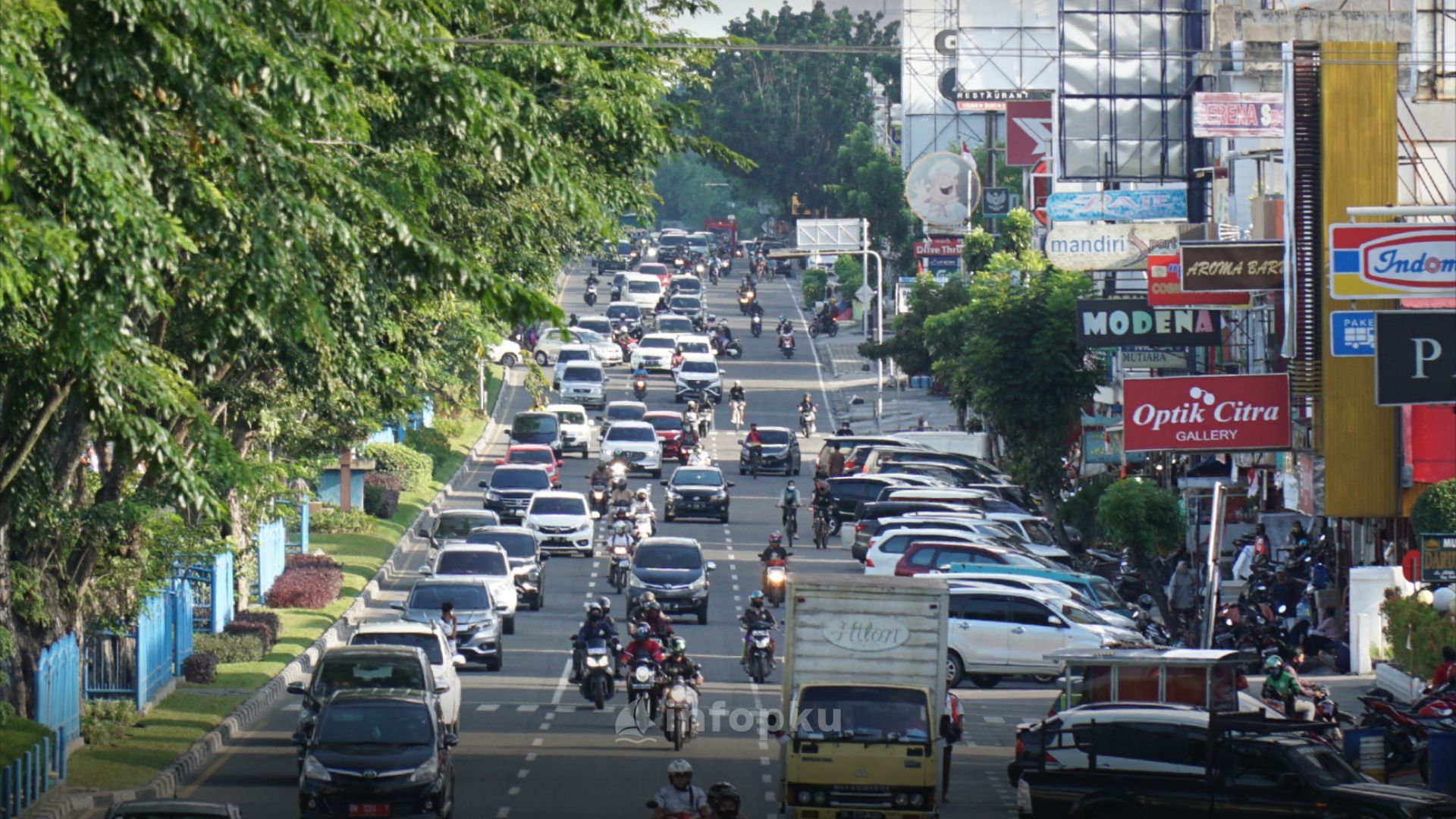Lokasi Kemacetan di Pekanbaru