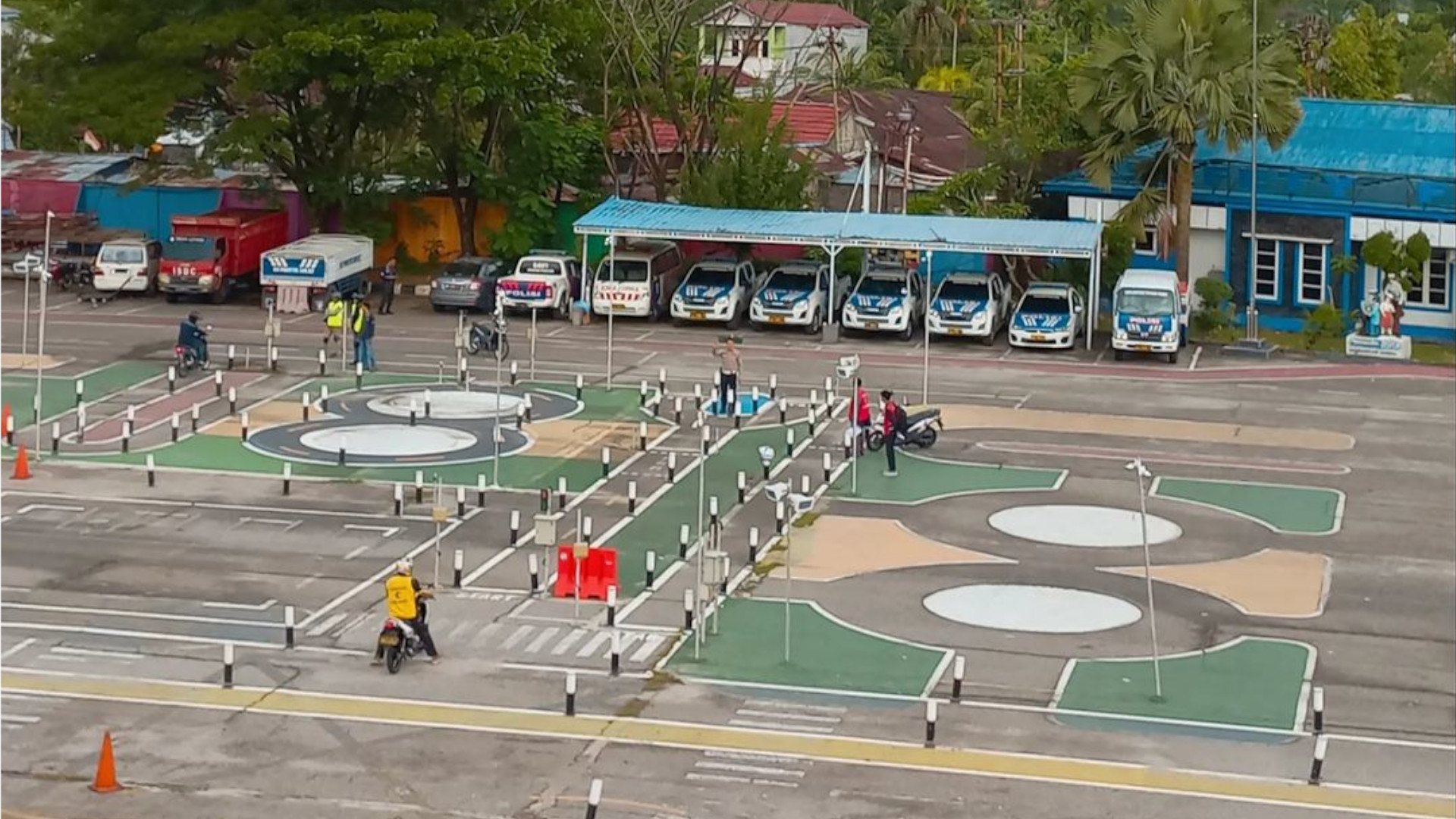 Ujian SIM di Pekanbaru