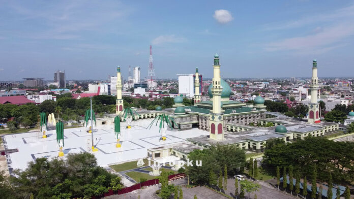 Pembangunan Payung Elektrik Masjid An-Nur Pembangunan Payung Elektrik Masjid An-Nur