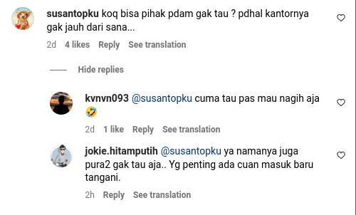 komentar netizen