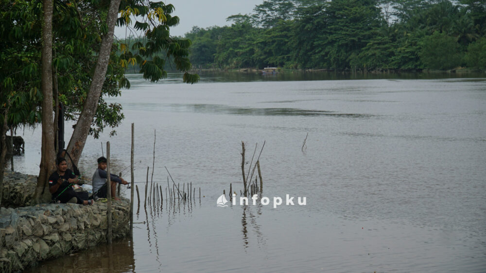 Spot Mancing di Wisata Pulau Semut Pekanbaru