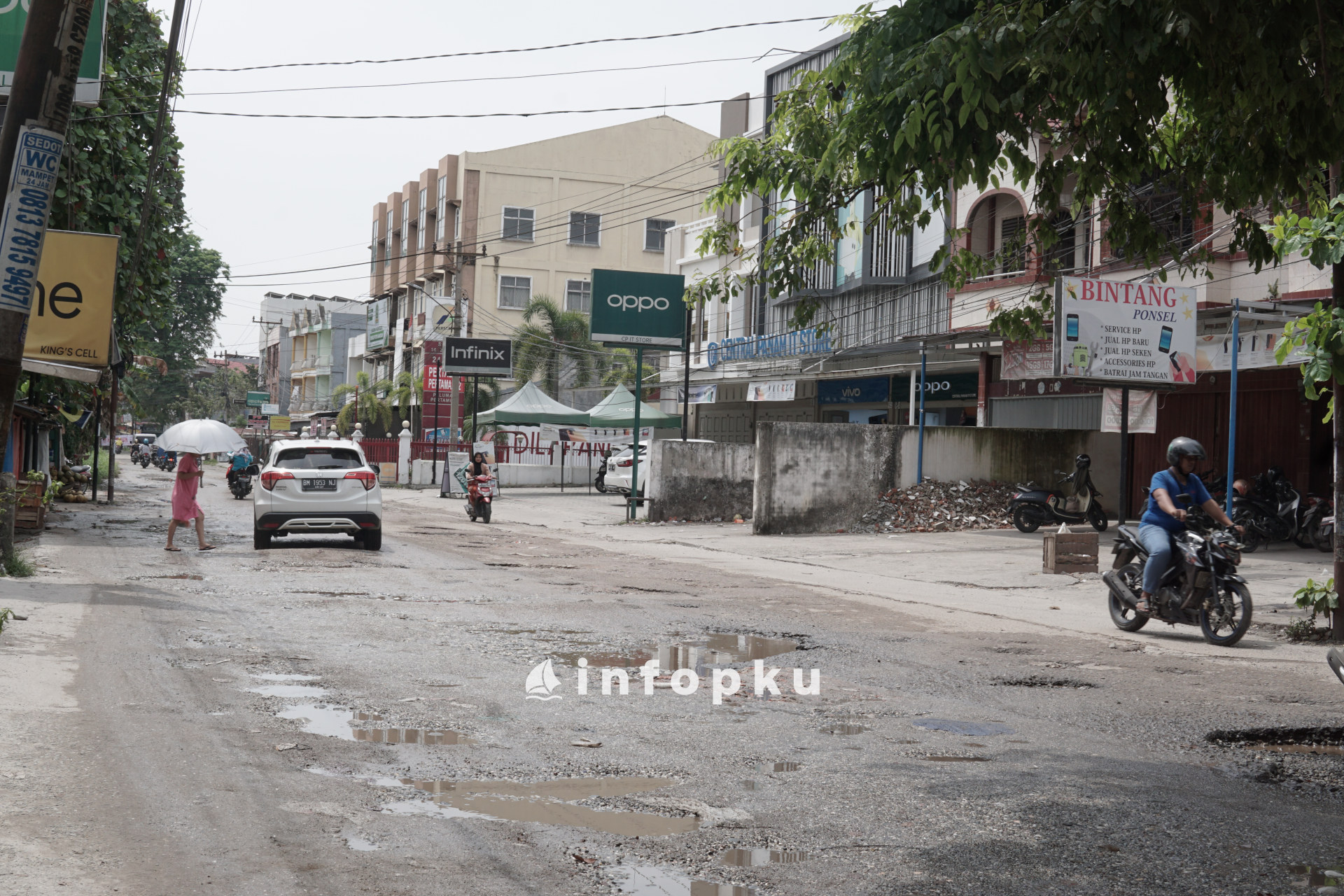 Enam Jalan di Pekanbaru