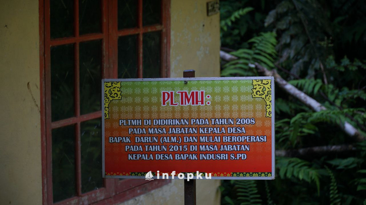 PLTMH Desa Batu Songgan