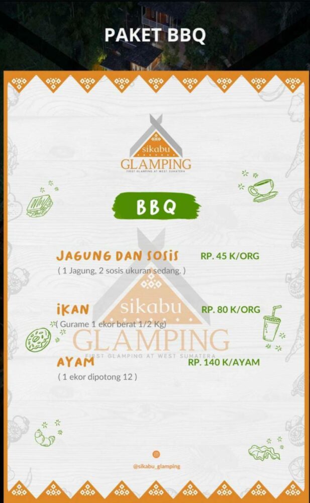 BBQ Sikabu Glamping