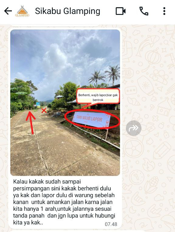 berhenti di pos