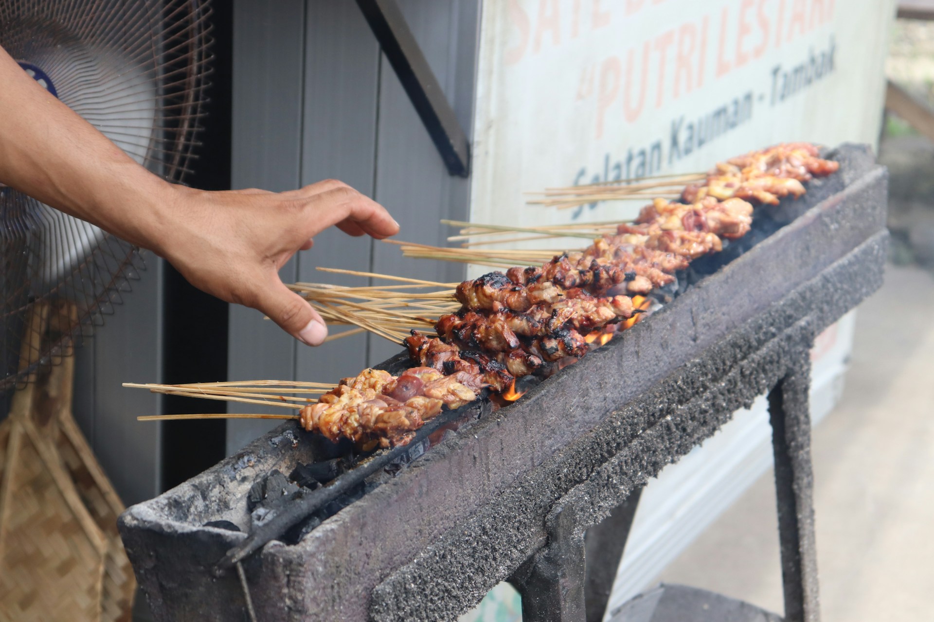 Sate di Pekanbaru