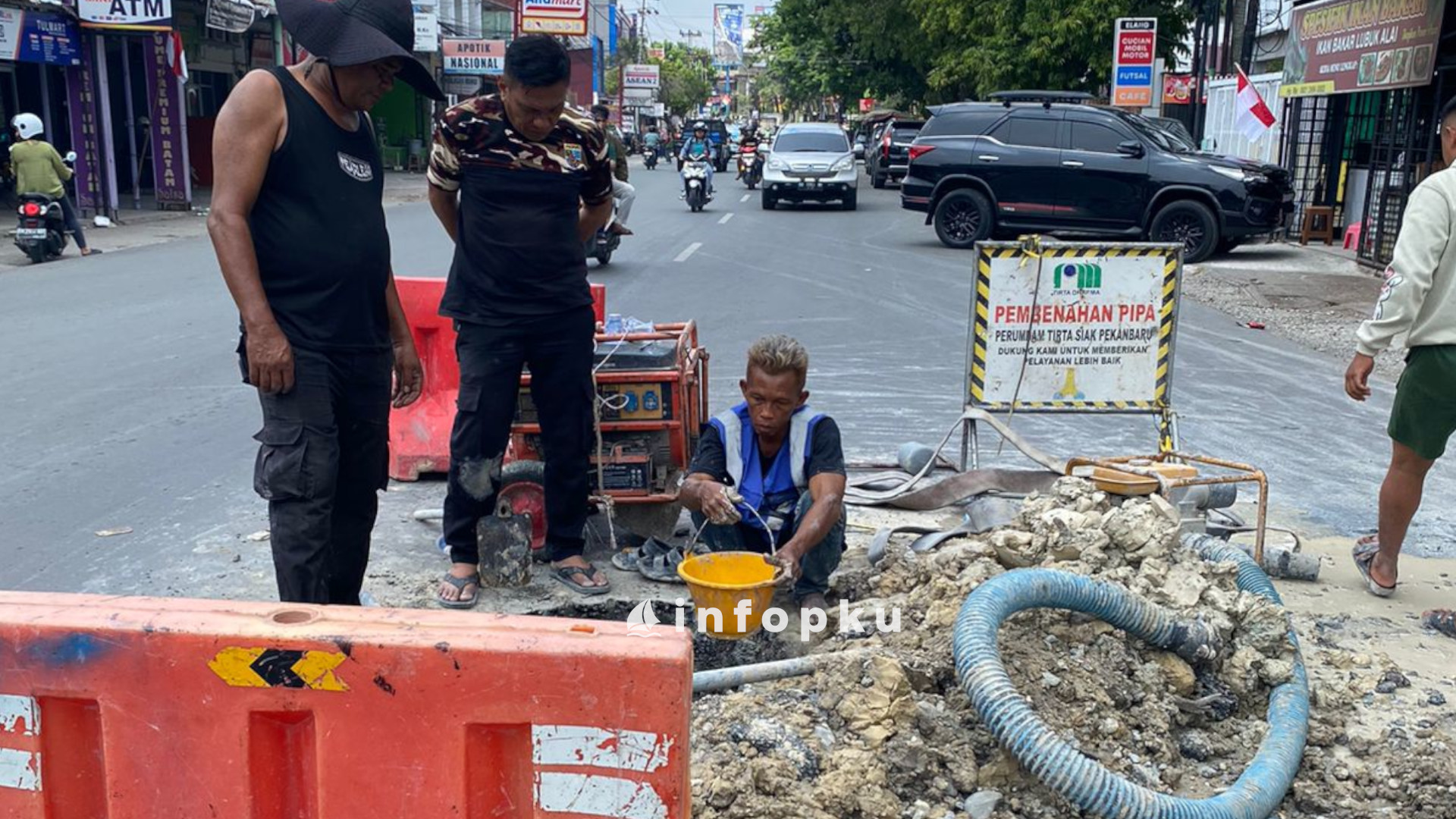 Suplai Air Pekanbaru Terganggu