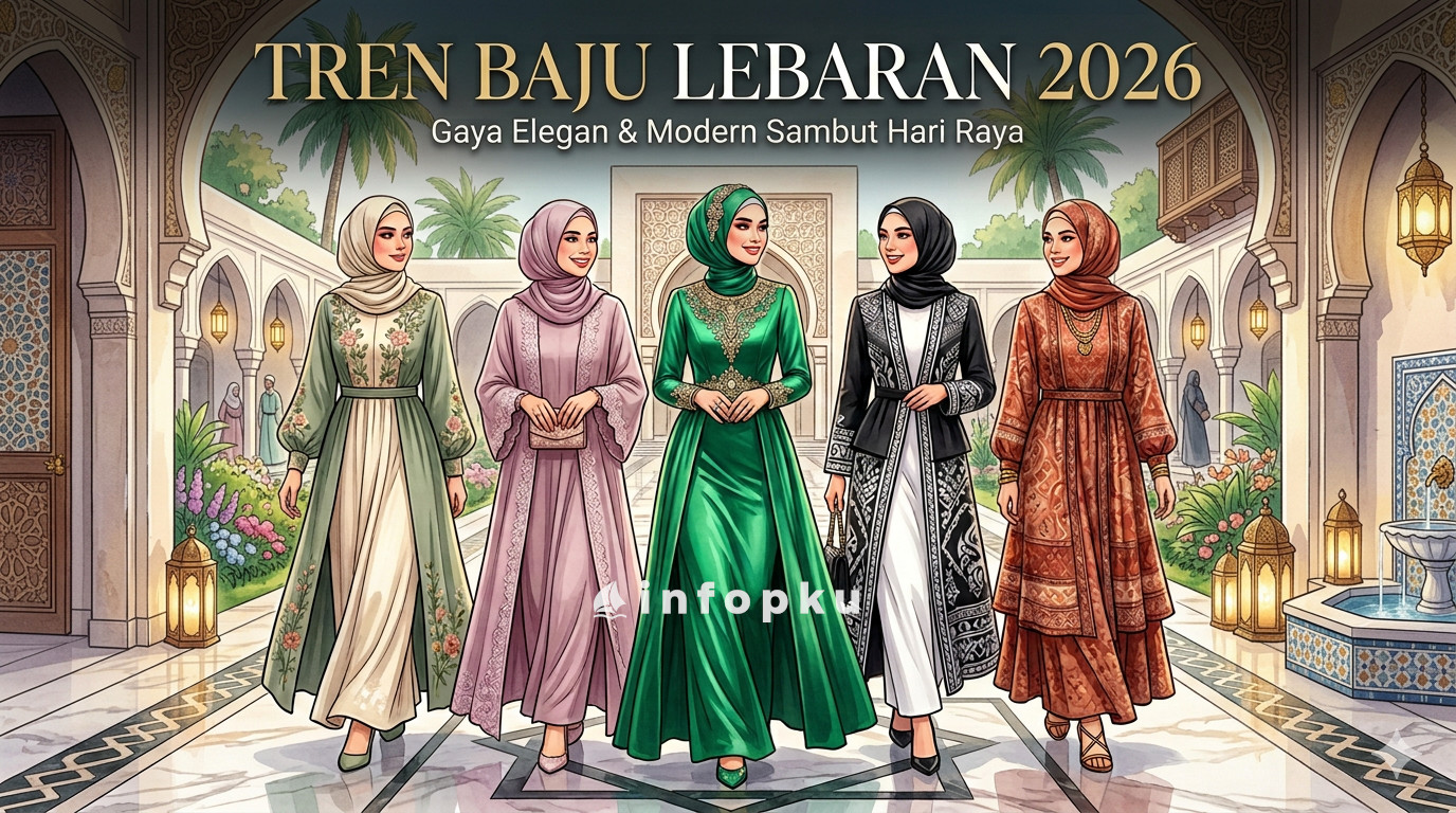 Tren Baju Lebaran 2026