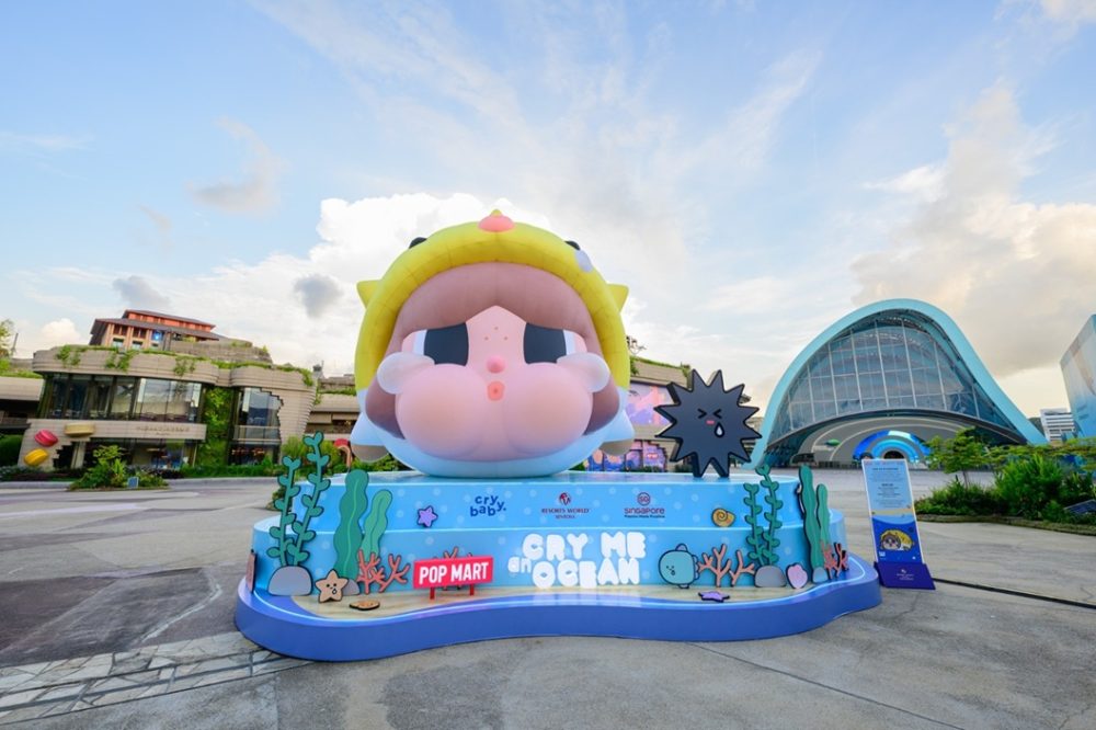 POP MART CRY ME AN OCEAN