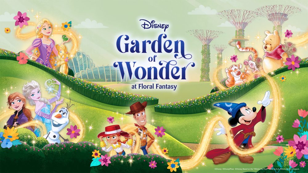 Liburan Keluarga di Singapura, Disney Garden of Wonder