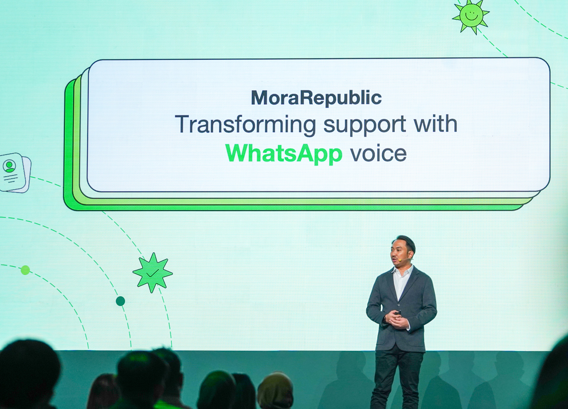 MoraRepublic-1ENGAGE Hadirkan WhatsApp Voice