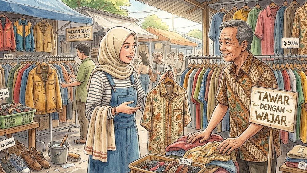 Tawar thrifting di Pekanbaru dengan wajar